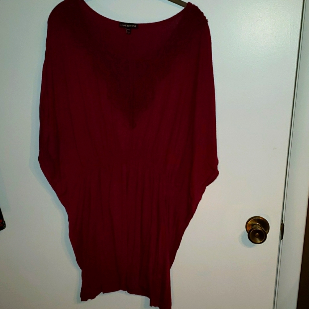 Lane Bryant poncho style tunic